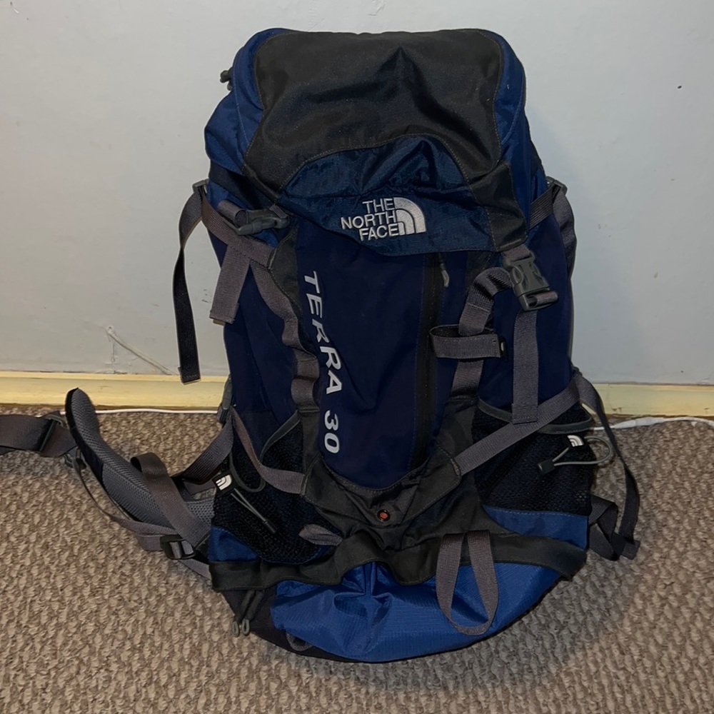 NORTH FACE Terra 30L Ripstop Verti-Cool Back Panel BACKPACK
